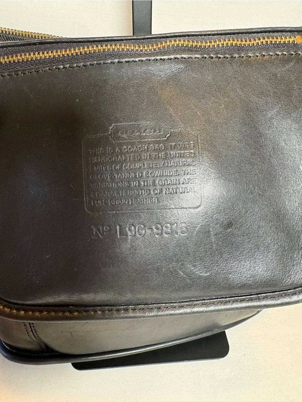 Vintage 1999 Coach Legacy Slim Duffel